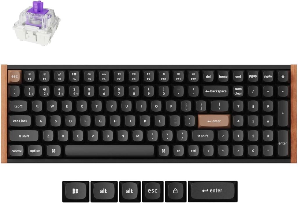 Comparatif des 5 meilleurs claviers gaming sans fil 31 keychron K2 HE